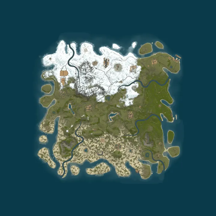 Map of 【糊涂涂PVE】萌新 | 养老 | 原倍 | 烹饪 | 突袭
