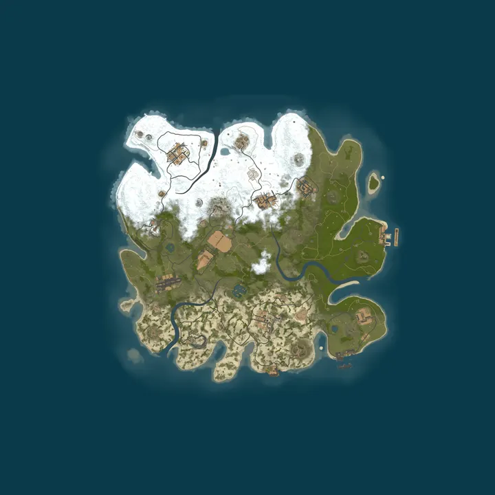 Map of Rusty Brothers NON PREMIUM X2 WEEKLY