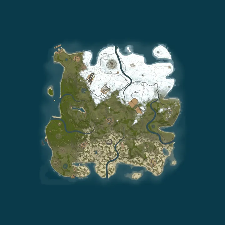Map of Sushi's SMP