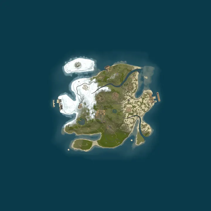 Map of Tyrones server
