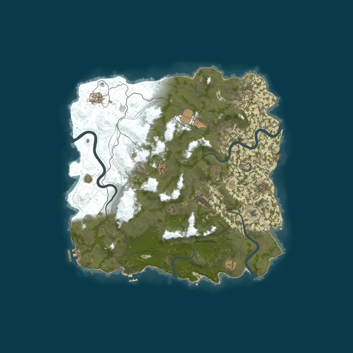 Map of Yexom's Private Server