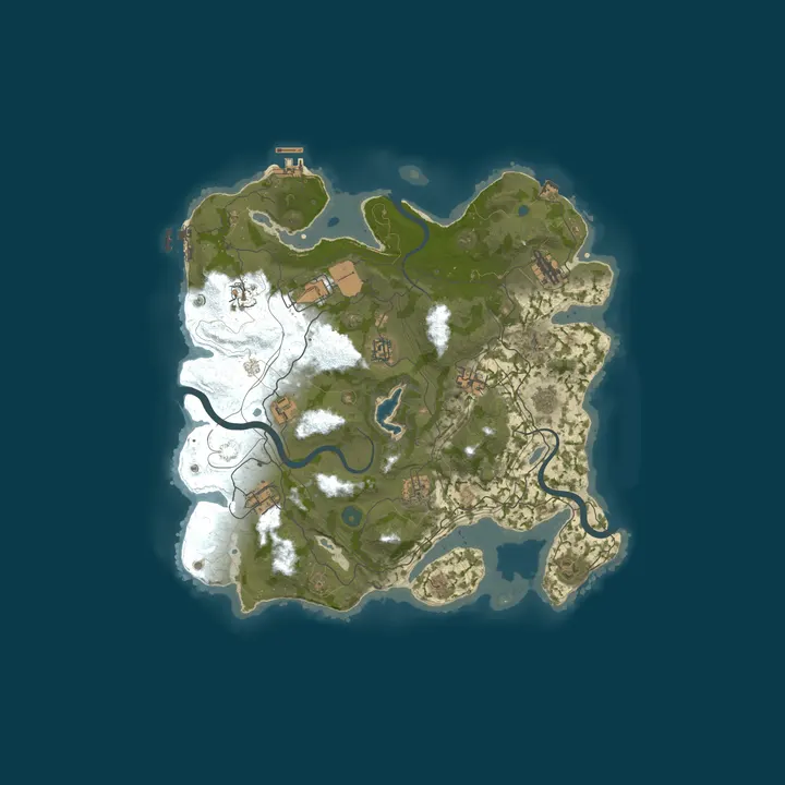 Map of [AU] WizzRust.com 2x Max 6 | Noob Friendly | Wiped 01/10