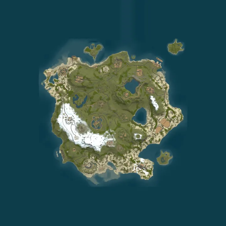Map of [AU/NZ] Apocalyptia: Society Reborn 2.5x PvE | Quests | Events 