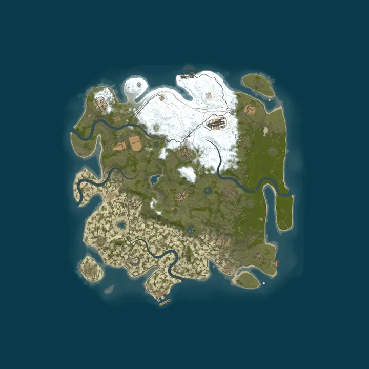 Map of #4[坚果]2X 仿官/萌新/养老/月清