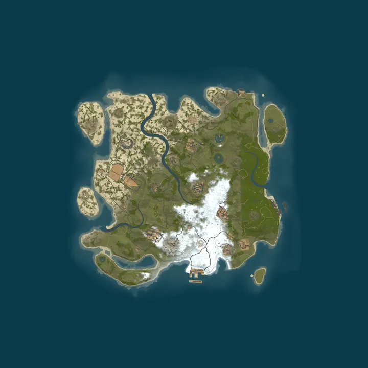 Map of LA ISLA DEL ABUELO / NOOB FRIENDLY / LATAM - ESP / SPANISH ONLY