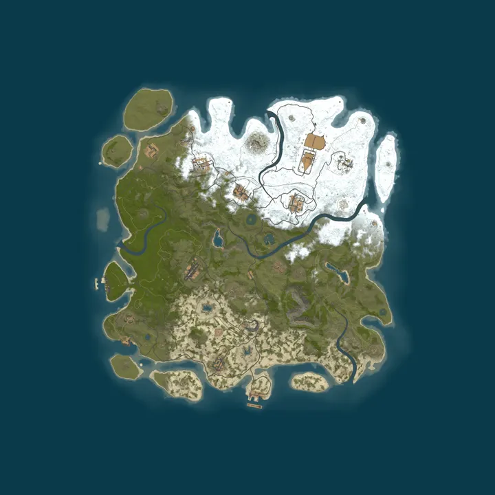 Map of Watership Down PVE