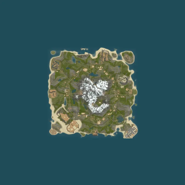 Map of [US] SLAYERS.GG Battlefield Million X1000000 PVP|SKIN|SCRAP|KIT
