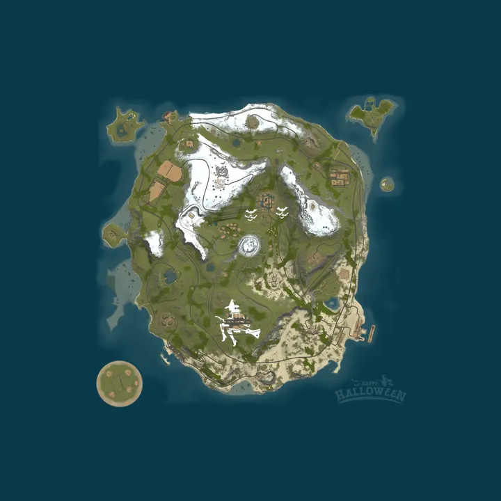 Map of DF Test Server