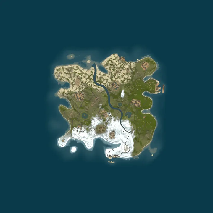 Map of UCloud Game Zone Rust Server