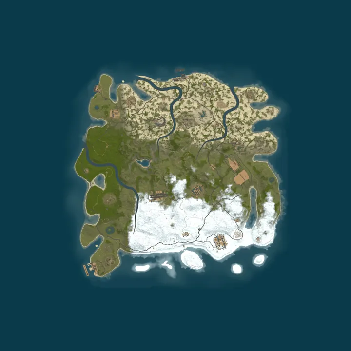 Map of BattleGrounds 3x Weekly Solo/Duo/Trio/Quad