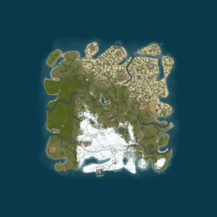 Map of 142# NEEDFORCRAFT Classic 02.10