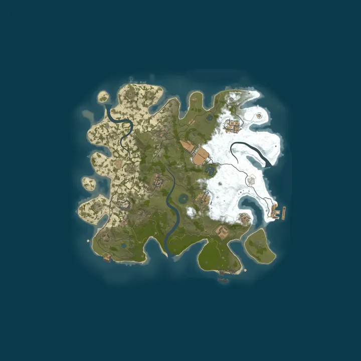 Map of InvokeRust WEX [X2, Vanilla, No Limit]