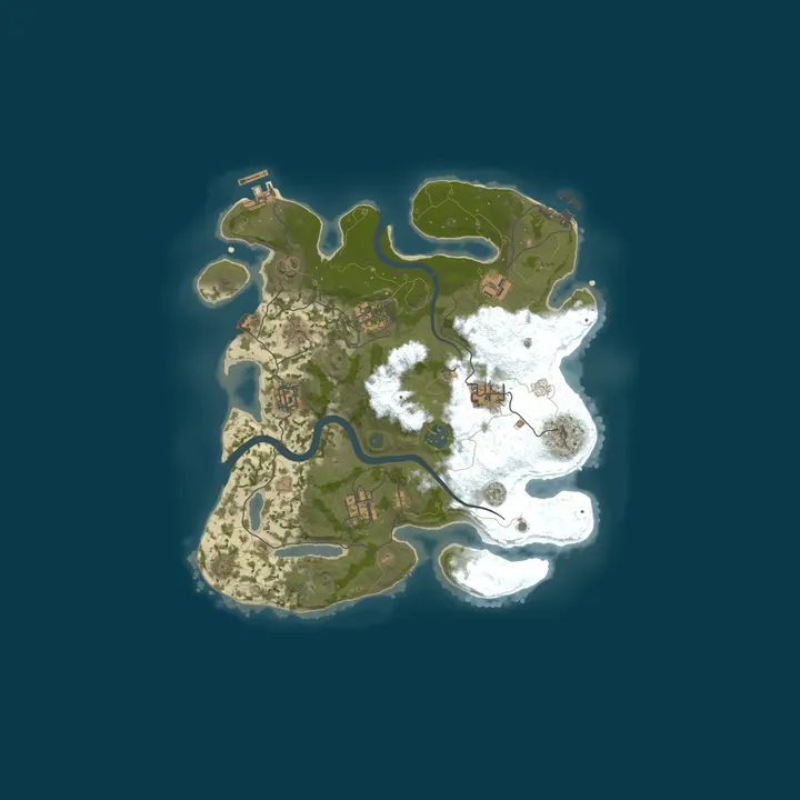 Map of CsiraGaming Solo/Duo Magyar Szerver.