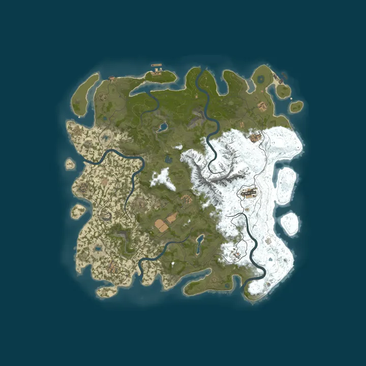 Map of 【流星】PVE|无限成长|武器强化| 死亡不掉
