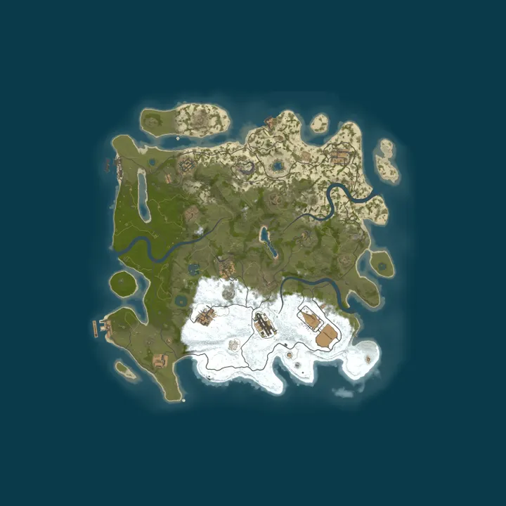 Map of EKKK PVP 5X 愉快生存伺服器