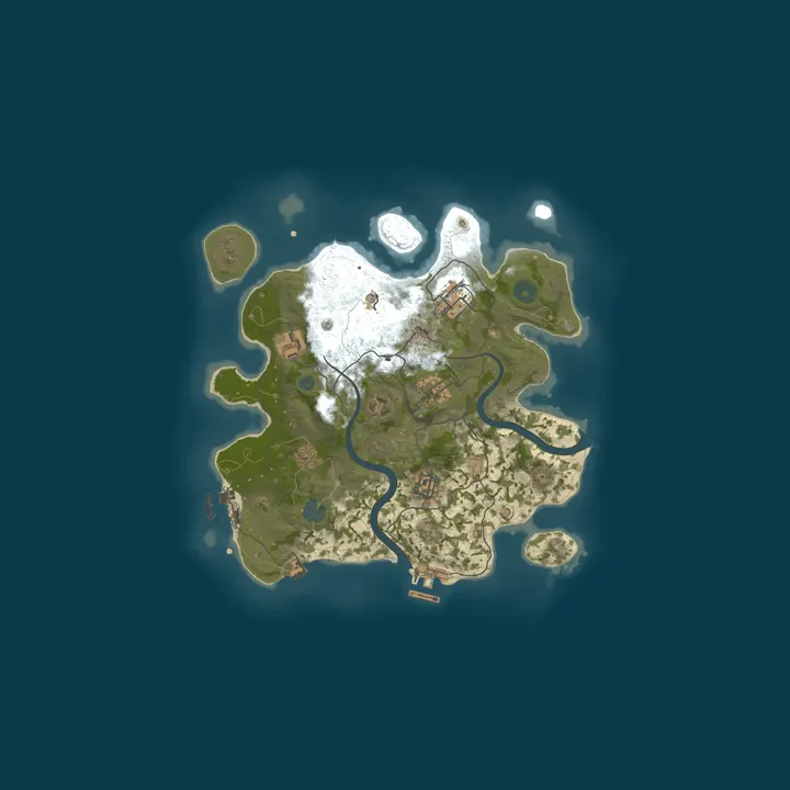 Map of 休闲 | 月清 | PVP | 5倍 | 蓝图不删 | 公益服 |10.3