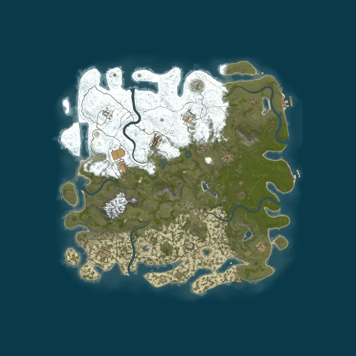 Map of 【流星】PVE|仿官原倍|休闲养老|萌新天堂