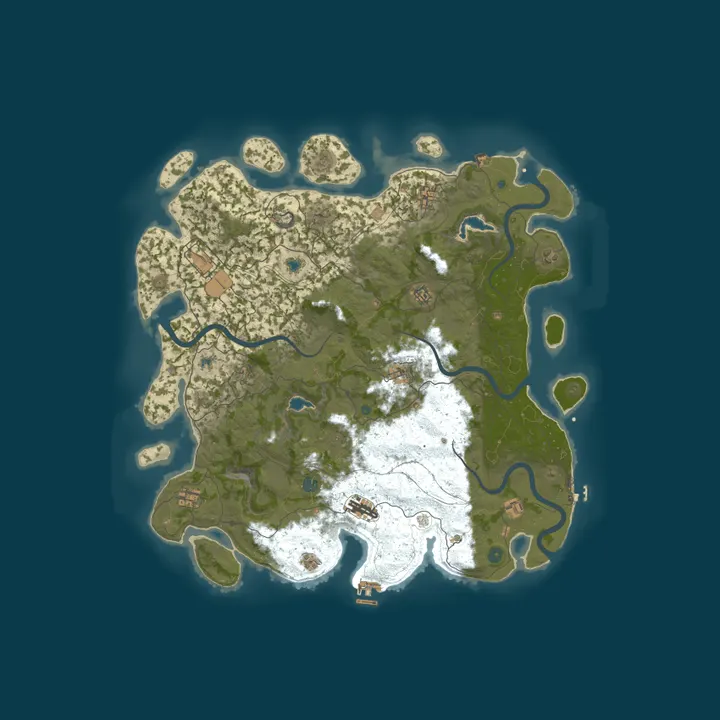 Map of 『兔萌萌PVE』萌新学习 | 养老休闲 | 死亡不掉