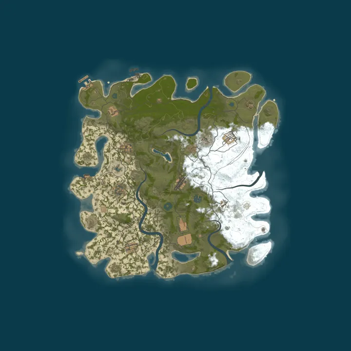 Map of Rust up North
