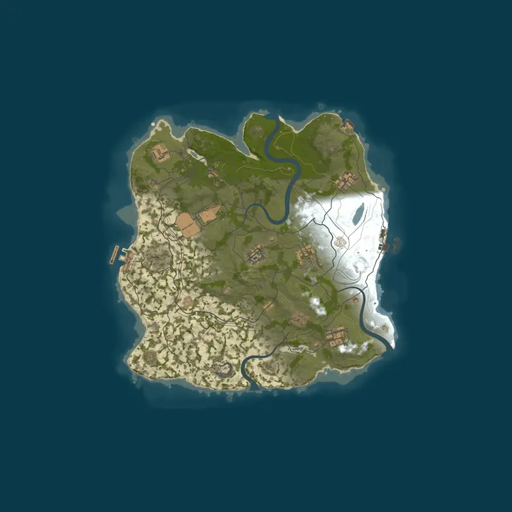 Map of [LATAM] RUSTICO Vanilla | FULLWIPE 8/10