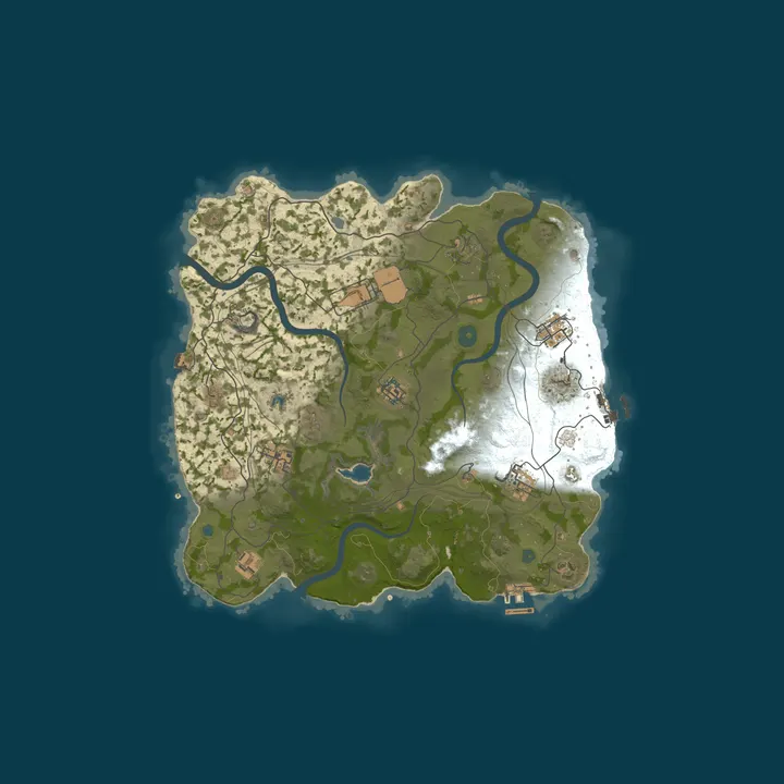Map of Brasa.gg - BR Vanilla Solo/Duo/Trio