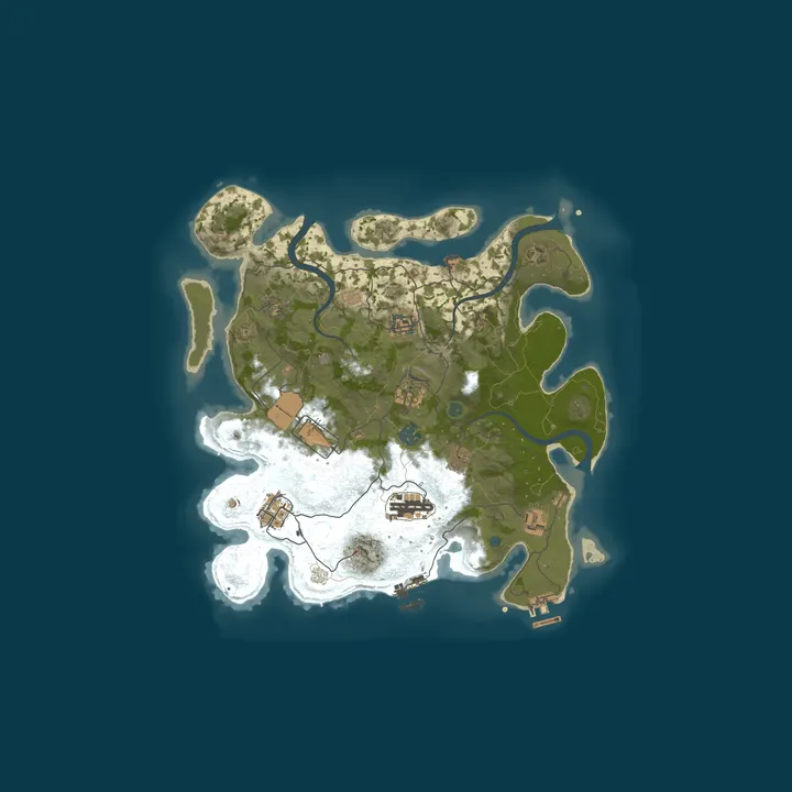 Map of [JP] Rust Beginners Enjoy Server[WIPE10.09]