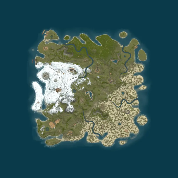 Map of Tharp Family Server