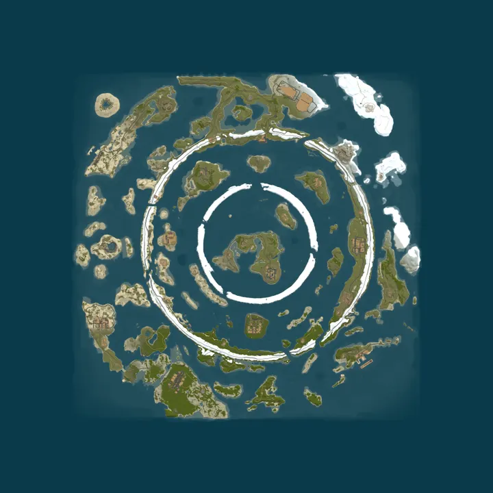 Map of The Hunting Lodge 1000x PvE - CustomLegendaryWeapons