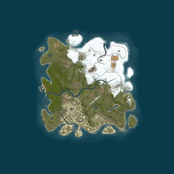 Map of RUSTBREAK. | MONTHLY DUO 1X | TP