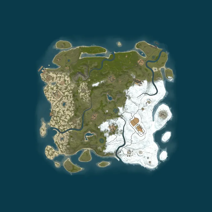 Map of [EU] The Nipple Solo/Duo only 3x | 50% upkeep | Casual PvP | Bu