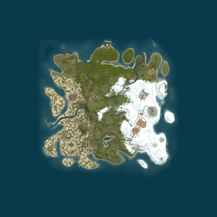 Map of RainbowPony DUO Monthly NoBP Wipe,Low Upkeep,Vanilla