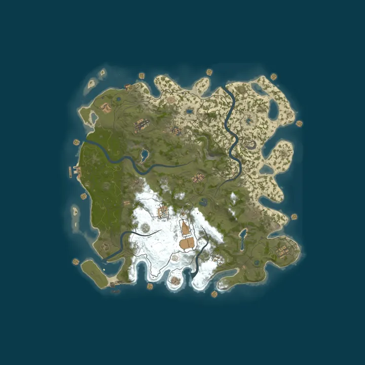 Map of CobaltCove.io Testing Branch