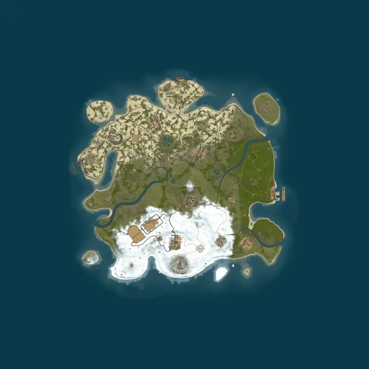 Map of dvdyolter || by Servarium.ru