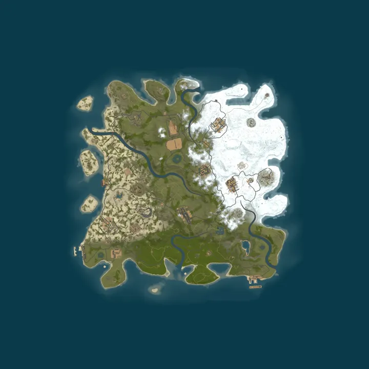 Map of FAFB Gaming PVE X5