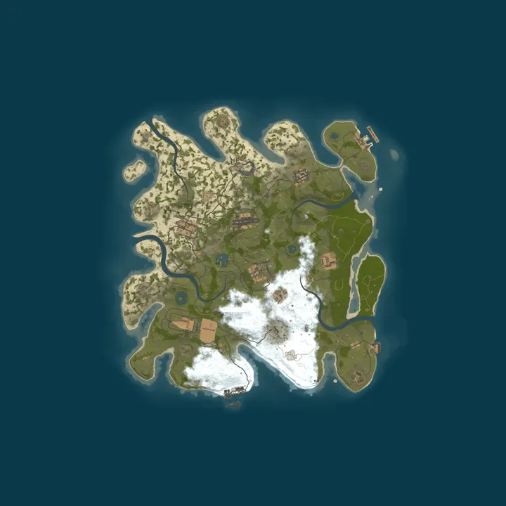 Map of EXILE | SOLO/DUO | MONTHLY | VANILLA