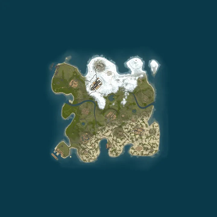 Map of [BR] LosPibesGaming.com | Solo/Duo/Trio | 3x