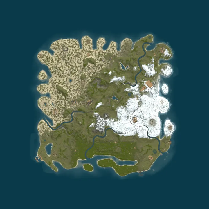 Map of Relaxed Rust Staging Branch Server