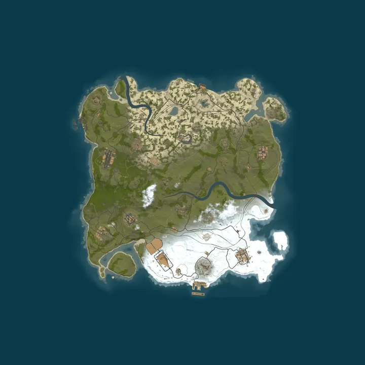 Map of [Ger/Eng] Feierabend|Raid Time|Solo|Duo|Trio|Noob Friendly
