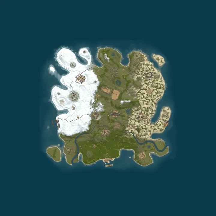 Map of Blu Linux PVE [Monthly/Shop/Purge/Events]