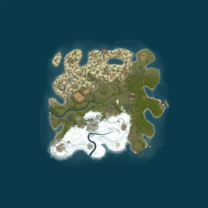 Map of ExiledServers.net - 5x Weekly