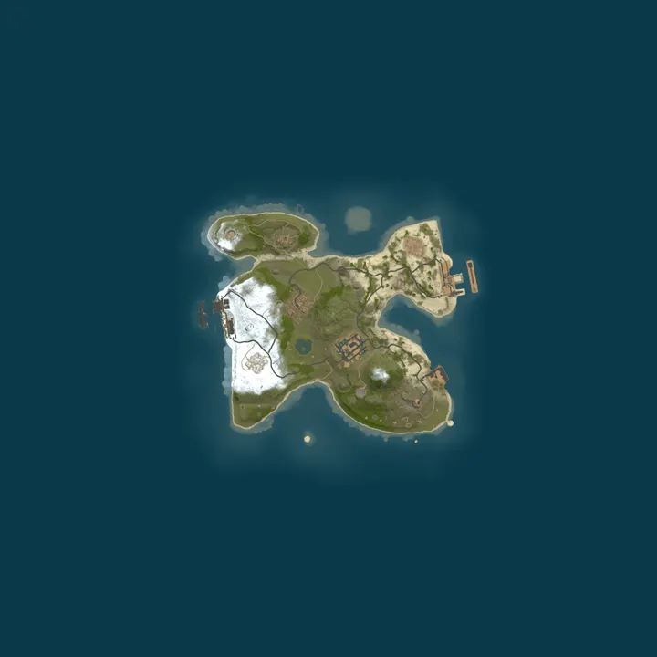 Map of ZERO IQ SURVIVAL PVPVE CUSTOM