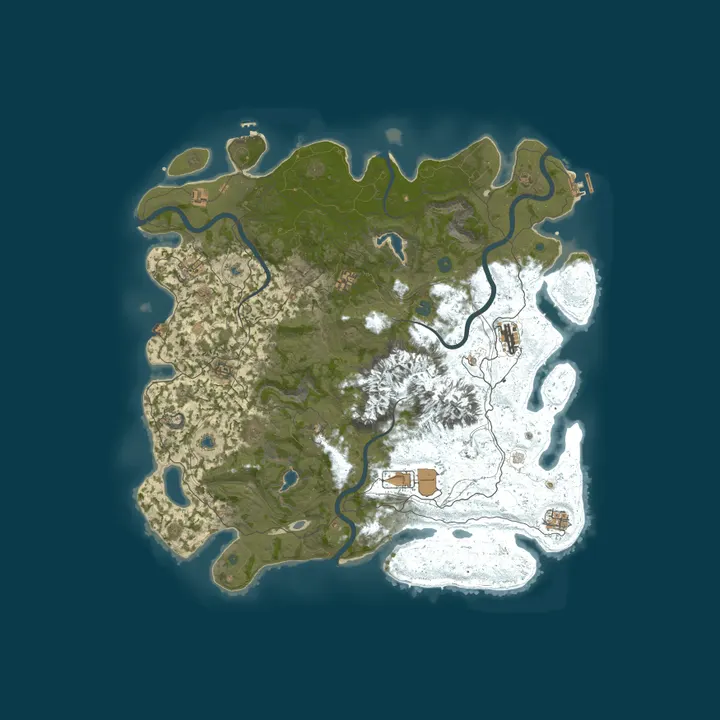 Map of Neoxa Play2Earn EU | PvE | Zombies