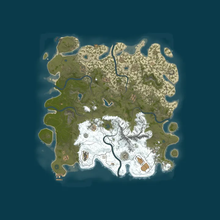 Map of [DE/EN] RustyUnicorn PvE | Weltraum · Bunker · Bosse · Skill