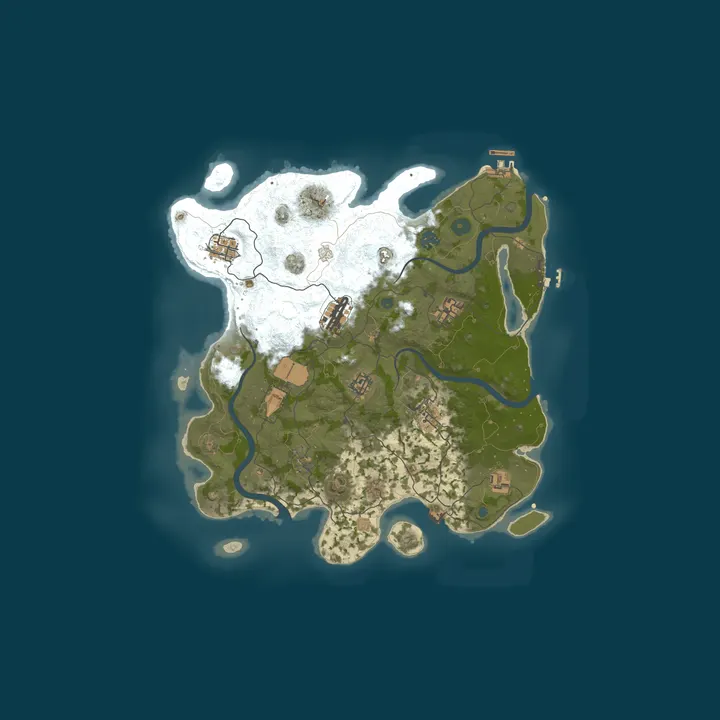 Map of NO MERCY 10X-  (KITS/PVP/CLANS/MINI/RAIDBASE/TP)