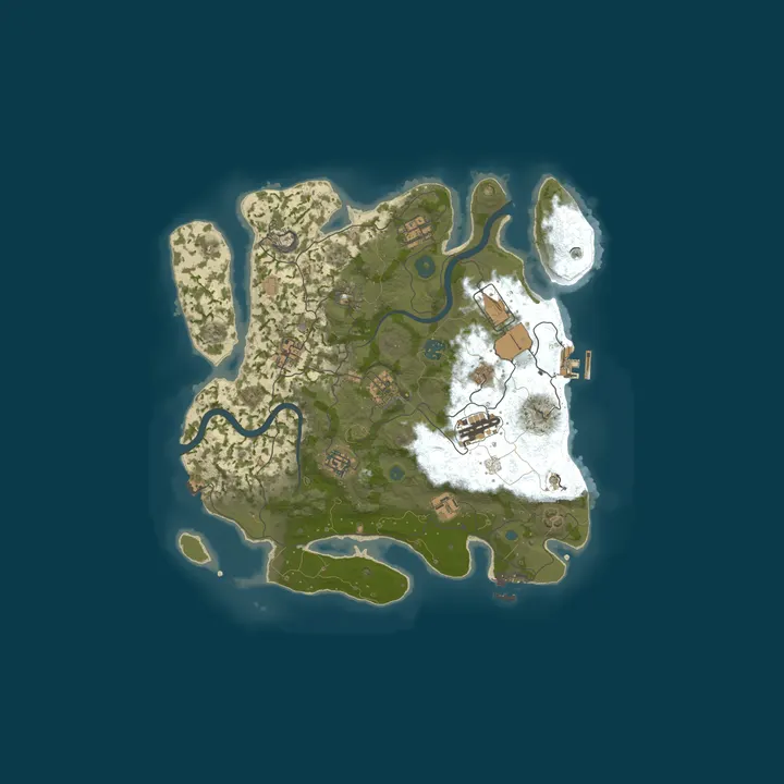 Map of [SEA] RUSTberry | 3x | 6-Man | WIPED Oct 9