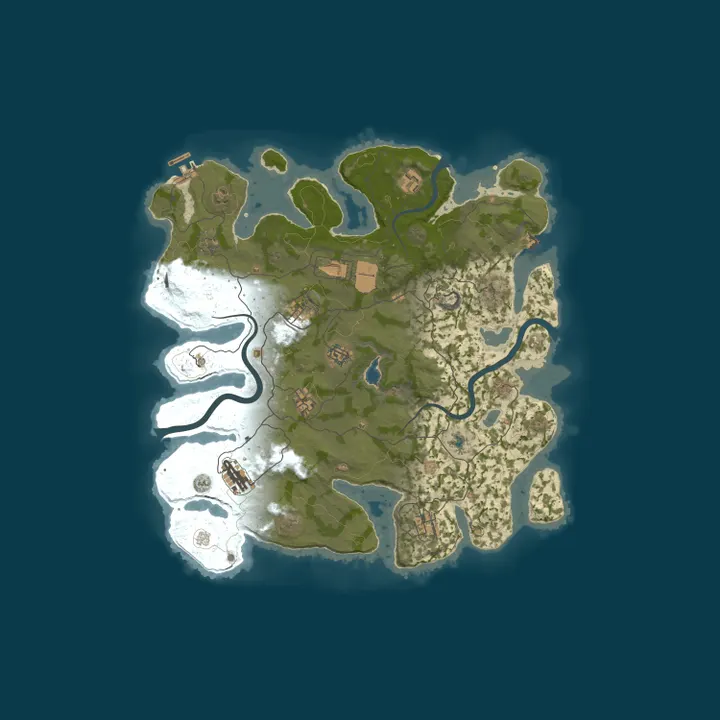 Map of Rip Rust - EU 10x | SOLO Only | Kits | Shop