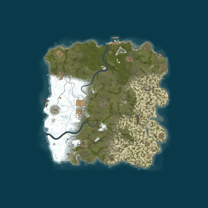 Map of WARBANDITS.GG EU 3X |Solo/Duo|LootX3| JUST WIPED