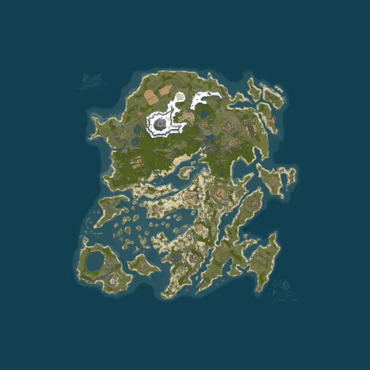 Map of PAL RUST | Ar -  ﻲﺑﺮﻋ | King Kong Map