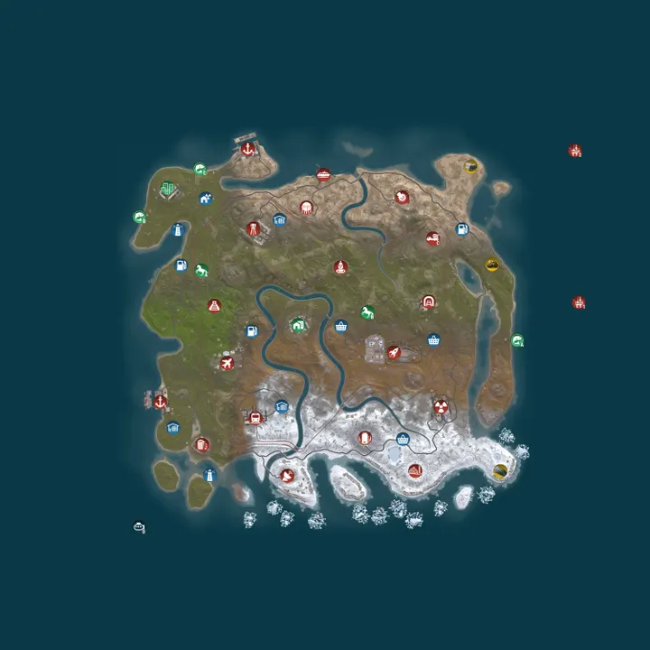 Map of Magic Rust #28 — Modded 2x (Duo) | HOBOCИБ | Baйп 09.10