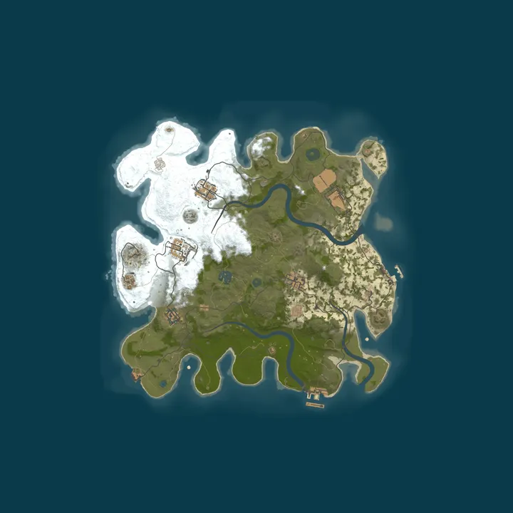Map of 『流浪者』1000倍|死亡不掉|秒造|爆枪|工业|养殖